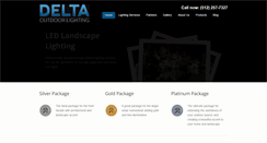 Desktop Screenshot of deltaoutdoorlighting.com